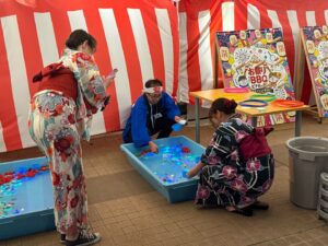 お祭りビアガーデン〜金魚すくい〜